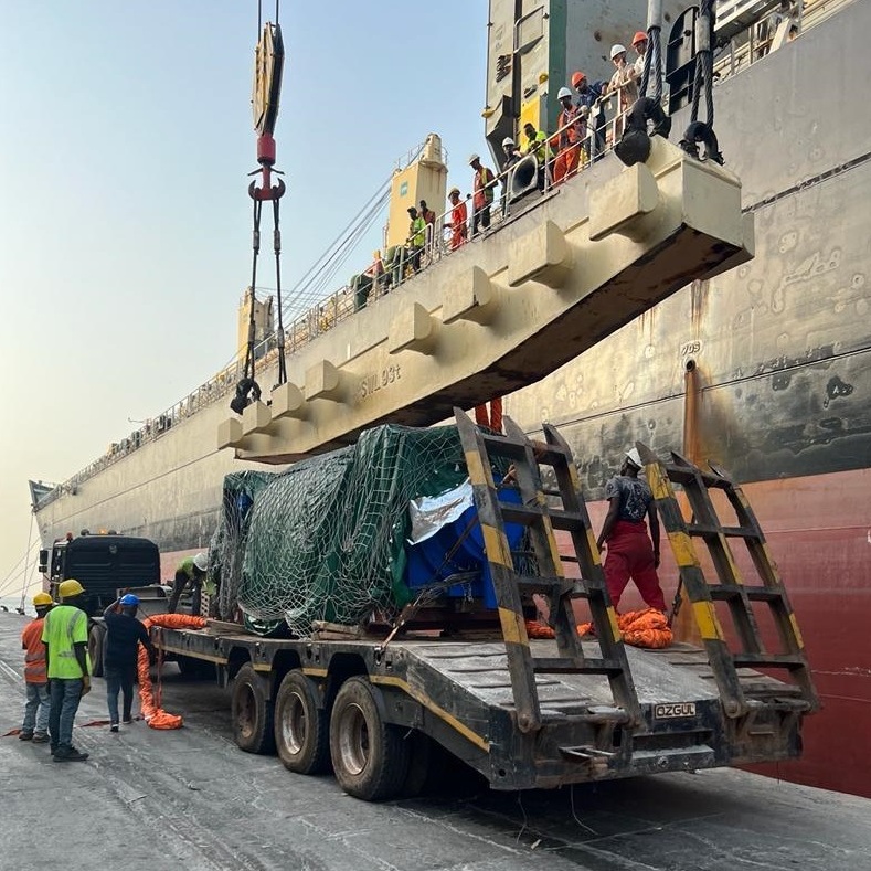 Professional, safe & secure port handling of OOG cargo into West Africa Ports